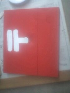 作品つくりの合間に、