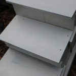 陶芸作業場までの階段