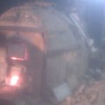 またもや窯焚き