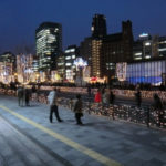 東洋陶磁美術館の帰り、、、