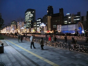 東洋陶磁美術館の帰り、、、