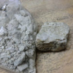 長石の原石、、、