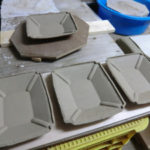 毎日の作陶作業、、、、