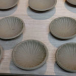 豆皿の仕上げ、、、、