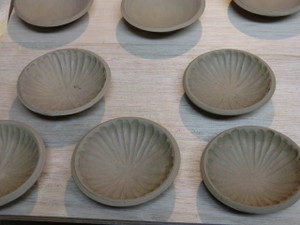 豆皿の仕上げ、、、、