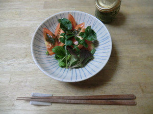 自作自演のサラダ、、、、