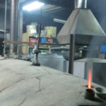 窯焚きの熱気、、、、