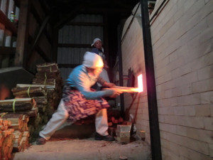 つづけて窯焚き、、、、