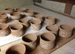 釉薬前の、、、、、