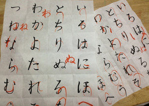 今日から細字、、、、、