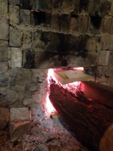 須恵器の窯焚き、、、