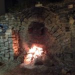 須恵器の窯焚き、、、