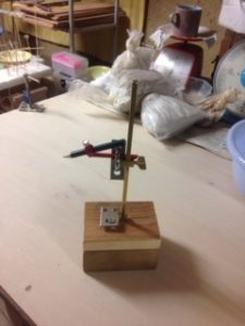 手作りトースカン、、、