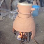 甑で古代米を、、、