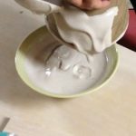 白化粧掛け、、、