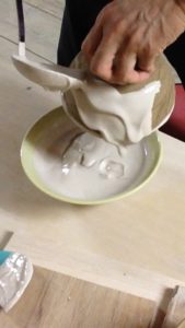 白化粧掛け、、、