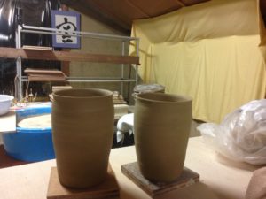 須恵器カップの、、、