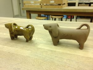 焼くと小さくなる、、、、