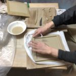 フチをつけて、、、、、