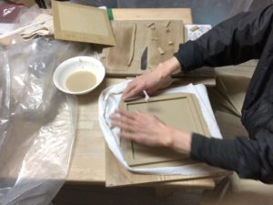 フチをつけて、、、、、