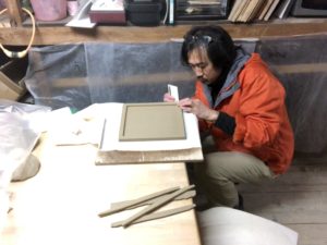 仕上げを、、、、、