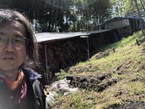 窯場からの風景、、、、