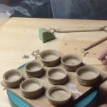 黄瀬戸のテストピース作り、、、、、