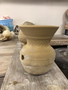 須恵器の動画撮影、、、