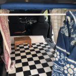 車中泊スタイルに、、、、