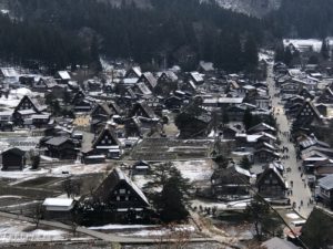 文化遺産の白川郷へ、、、、