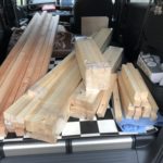 作業場の棚作りを、、、、、