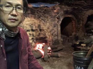 陶芸  須恵器  窯焚き、、、