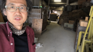 陶芸　須恵器窯　窯焚きの火止め、、、、、、、