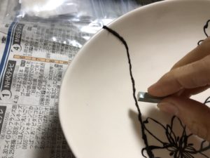 陶芸　金継ぎ　砥石で仕上げ作業、、、、、、