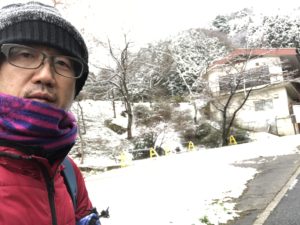 ご褒美の雪かも、、、、、、