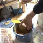 鼠志野のイメージで鬼板を、、、、、、