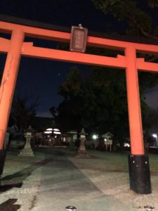 毎月月末は晦日参りを、、、、、