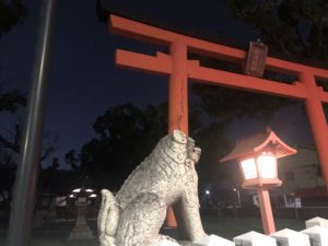 毎月月末は晦日参り、、、、、