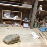 タタラのお皿つくりで、、、、、