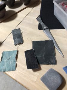 須恵器の仕上げ、、、、