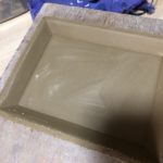 お皿の作品つくり、、