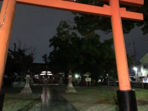 毎月月末は晦日参り、、、、、