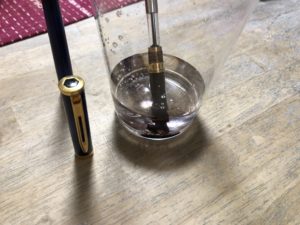 万年筆のメンテナンスを、、、、