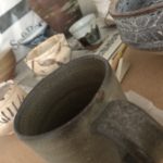 漆の錆研ぎ作業を、、、、