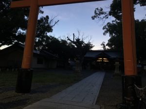 毎月月末は晦日参り、、、、、