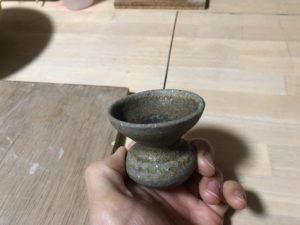 さぁ～須恵器の仕上げですね、、、、、