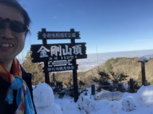 雪山の金剛山へ、、、、