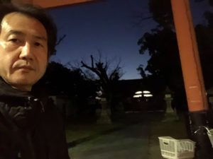 今日は晦日参りを、、、、、