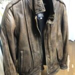 ほぼ40年前の革ジャンに、、、、、