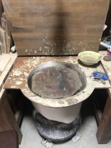 轆轤作業をして、、、、、